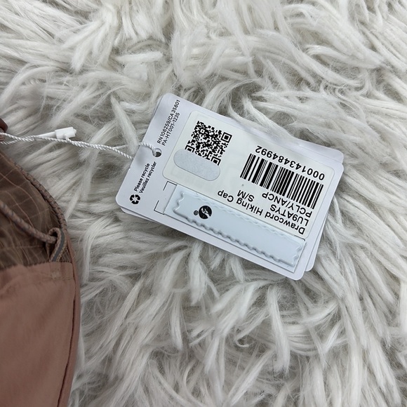 NWT Lululemon Drawstring Hiking Cap Pink Clay / Ancient Copper main image 6